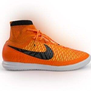 NIKE MEN'S MAGISTAX PROXIMO TURF SOCCER SHOES TOTAL ORANGE LASER